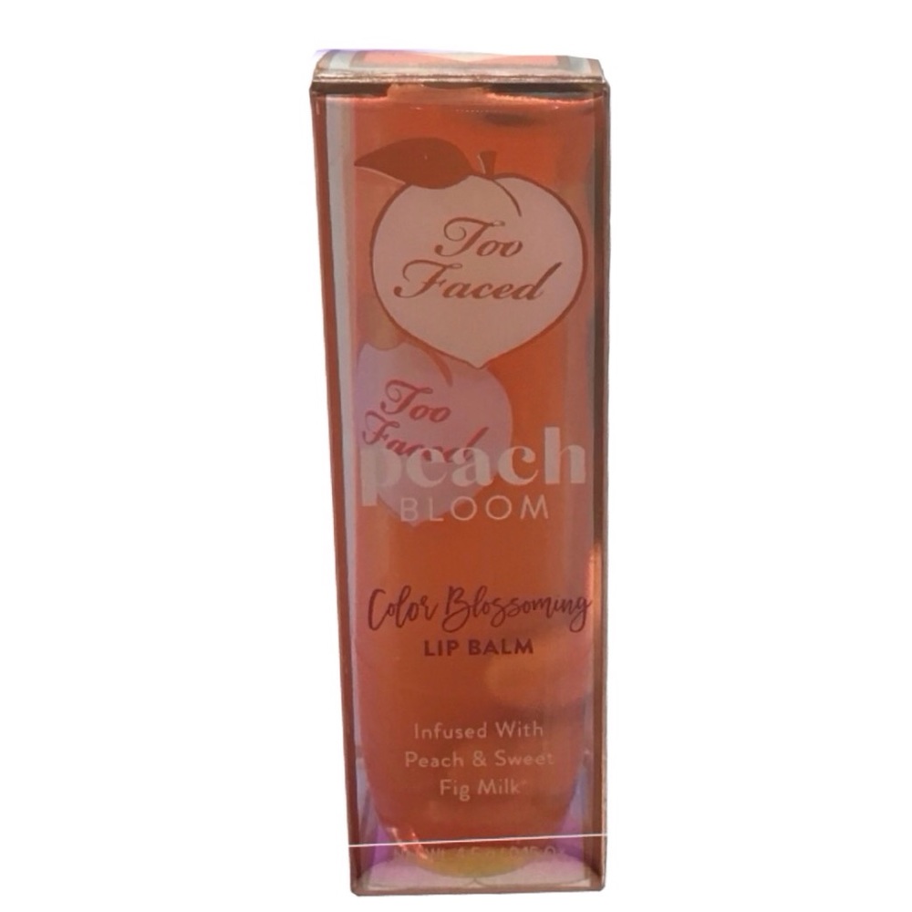 Too Faced Peach Bloom Color Blossoming Lip Balm, Peach Punch - Picture 5 of 9